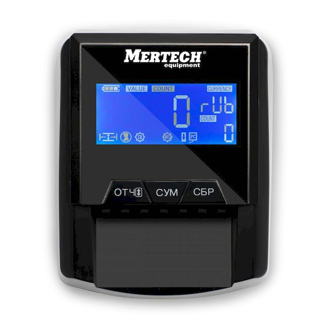 Детектор банкнот Mertech D-20A Flash Pro LCD  1