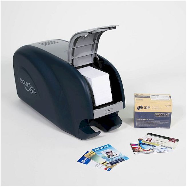 ADVENT SOLID 310S -Принтер односторонней печати пластиковых карт 