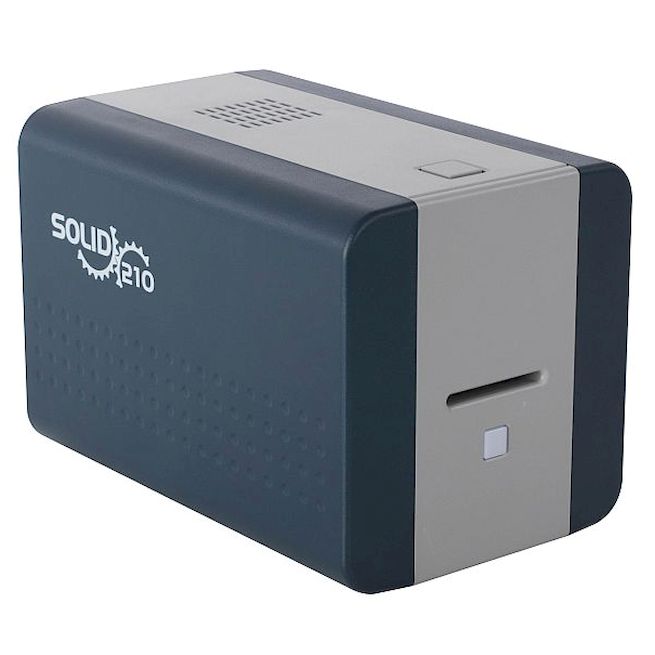 ADVENT SOLID 210R - компактный принтер для печати на термохромных пластиковых картах с технологией 