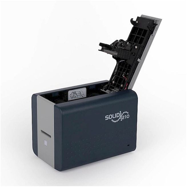   ADVENT SOLID 210R - компактный принтер для печати на термохромных пластиковых картах с технологией 