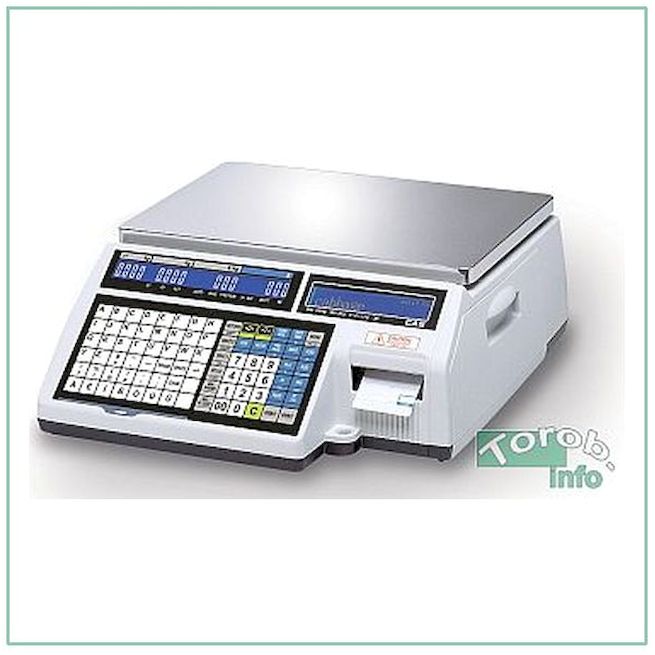 CAS CL5000J-30IB TCP-IP - весы торговые с печатью этикеток