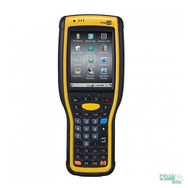 CIPHER 9730A-2D-38K-5400, терминал сбора данных, Bluetooth, Wi-Fi 1