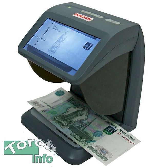 DoCash mini IR - инфракрасный детектор банкнот  1