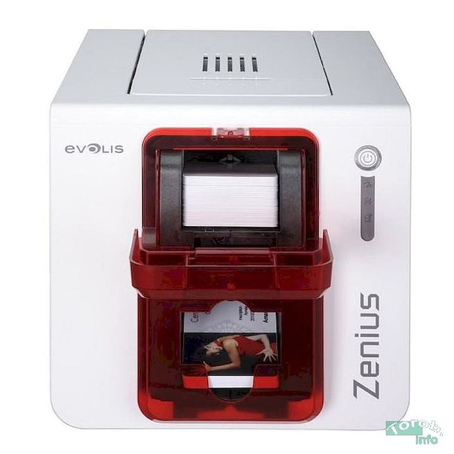 Evolis Zenius Classic ZN1U0000RS - Принтер печати пластиковых карт 2