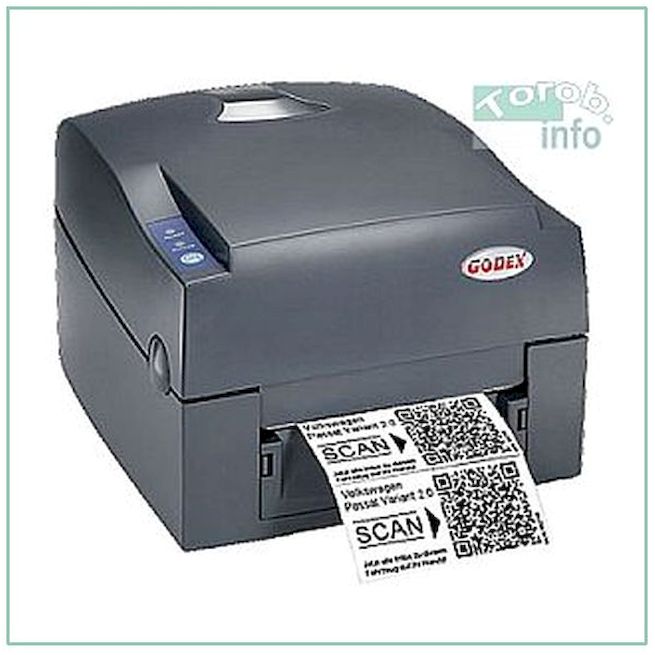 Внешний держатель больших рулонов  для принтера этикеток Godex G500/G530 1