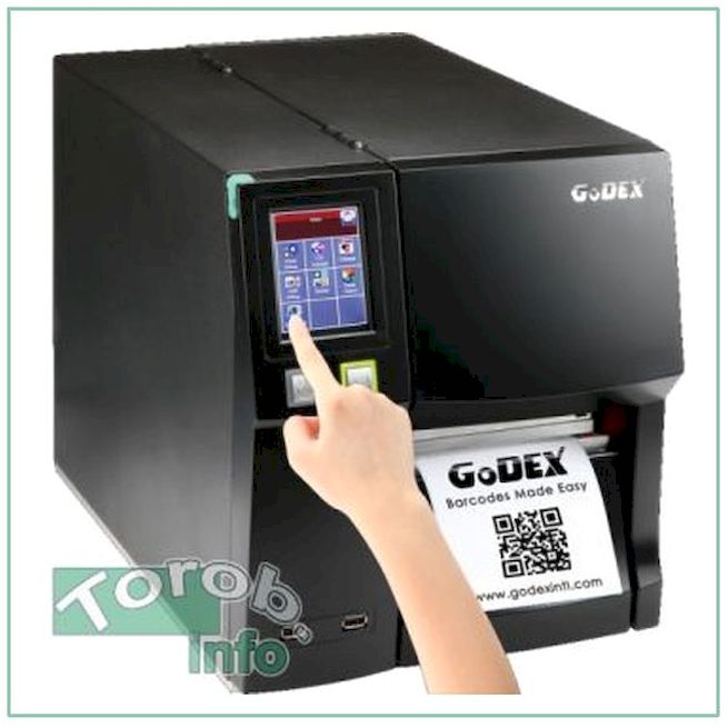 Godex ZX1300i, промышленный термотрансферный принтер этикеток  3
